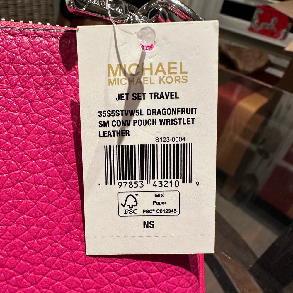 Michael Kors Dragonfruit Convertible Wristlet View 3
